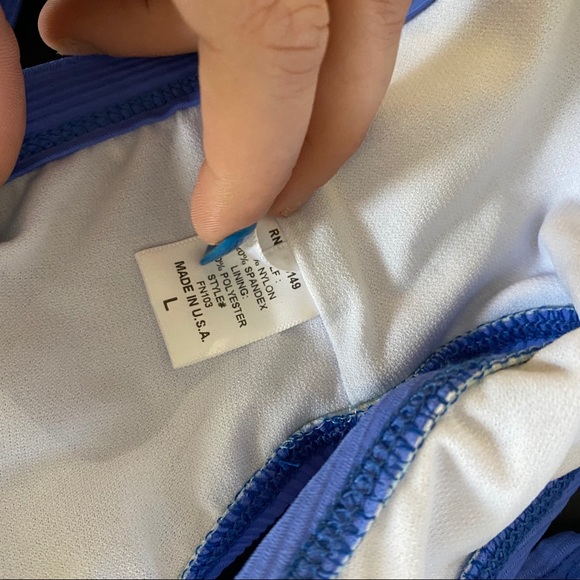 Fashion Nova Swim Fashion Nova High Waist Blue Bikini Poshmark